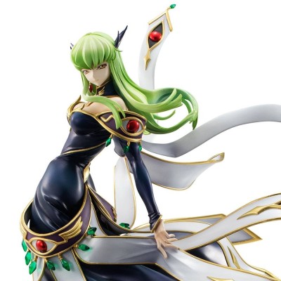 MEGAHOUSE CODE GEASS LELOUCH OF THE REBELLION - C.C. AND LELOUCH GEM SET 2X STATUES FIGURES