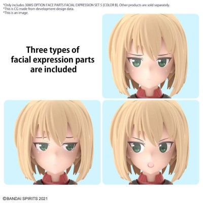 30MS OPTION FACE PARTS SET PER MODEL KIT BANDAI