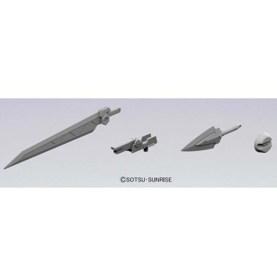 GUNPLA BUILDERS PARTS HD MS SWORD 01 MODEL KIT BANDAI