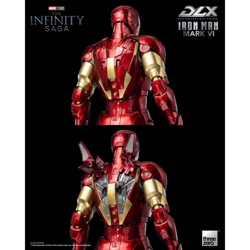 THREEZERO AVENGERS THE INFINITY SAGA IRON MAN MARK VI DLX ACTION FIGURE
