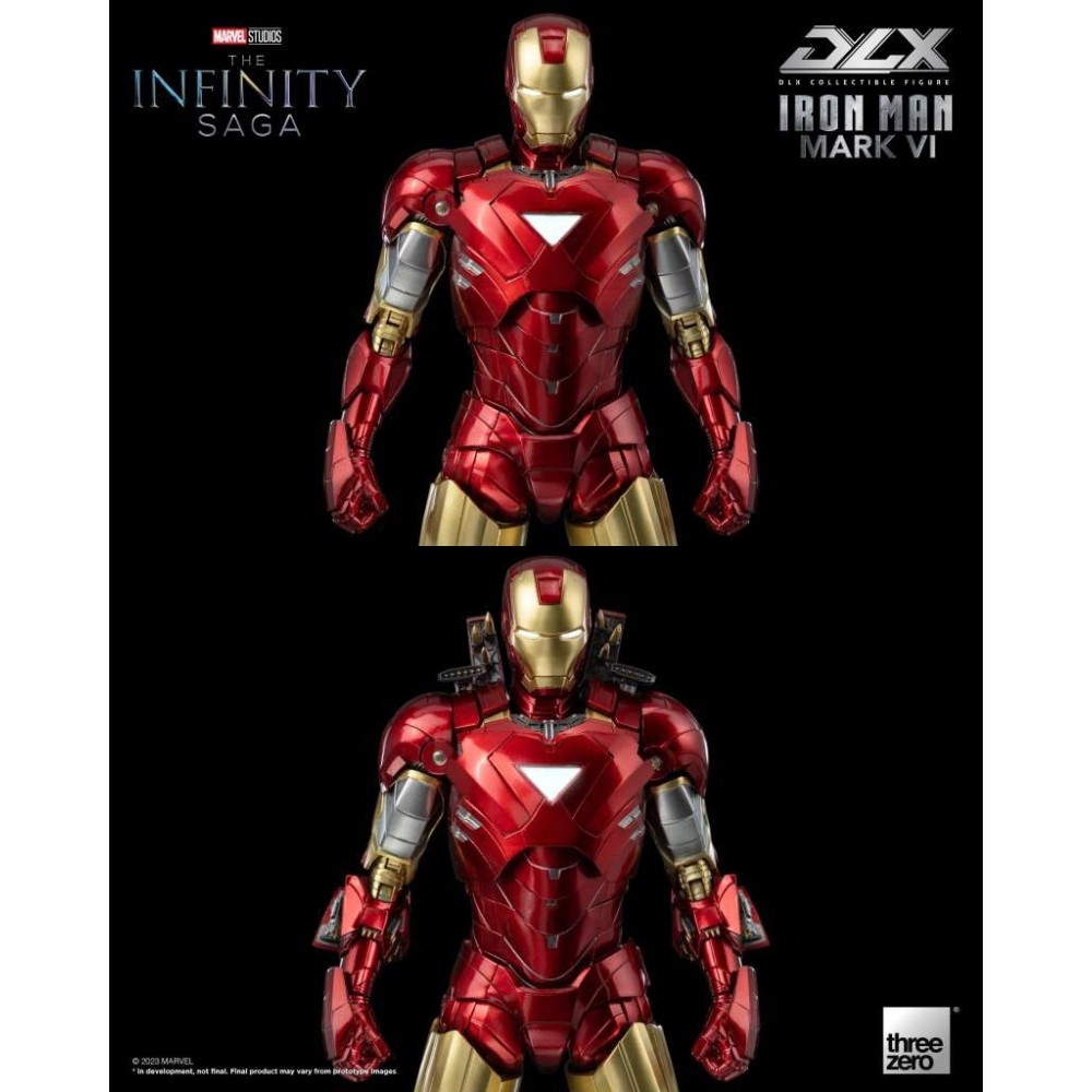 THREEZERO AVENGERS THE INFINITY SAGA IRON MAN MARK VI DLX ACTION FIGURE