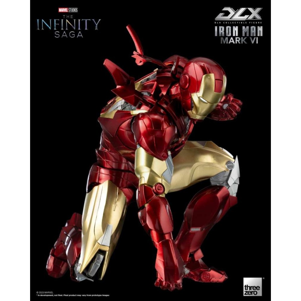 THREEZERO AVENGERS THE INFINITY SAGA IRON MAN MARK VI DLX ACTION FIGURE