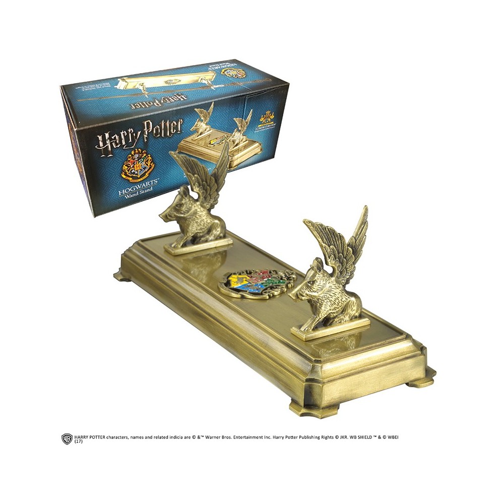 HARRY POTTER - HOGWARTS WAND STAND PER BACCHETTA NOBLE COLLECTIONS