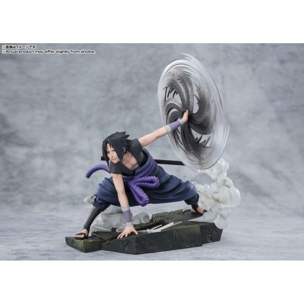 BANDAI NARUTO SASUKE UCHIHA LIGHT AND DARK EXTRA BATTLE FIGUARTS ZERO STATUE FIGURE
