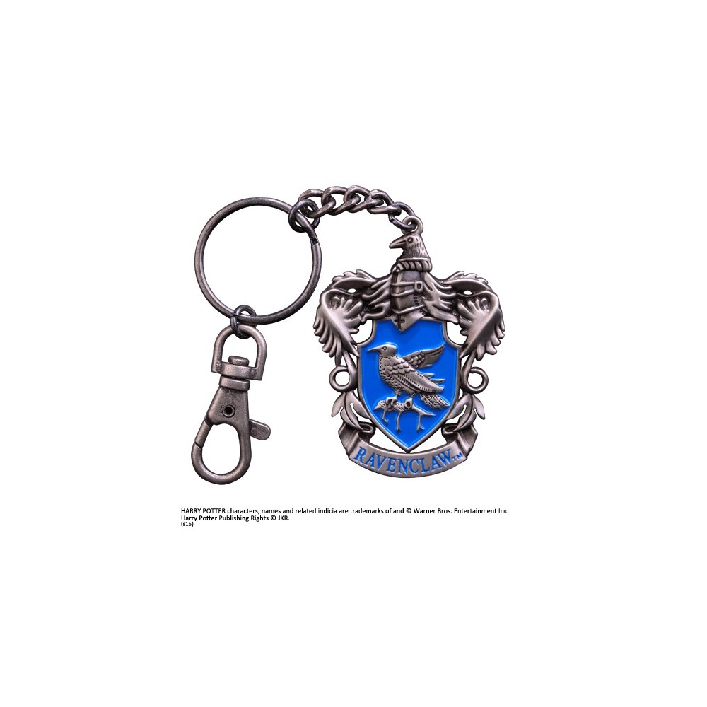 HARRY POTTER RAVENCLAW CREST METAL KEYCHAIN PORTACHIAVI IN METALLO NOBLE COLLECTIONS