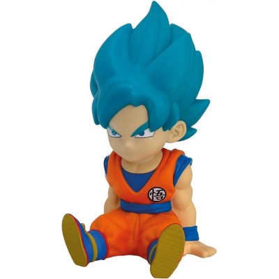 DRAGONBALL DRAGON BALL BANK SON GOKU SUPER SAIYAN BLUE FIGURE SALVADANAIO PLASTOY