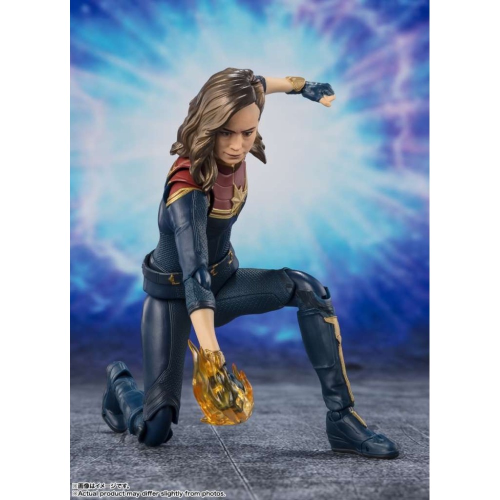 BANDAI THE MARVELS CAPTAIN MARVEL S.H. FIGUARTS ACTION FIGURE