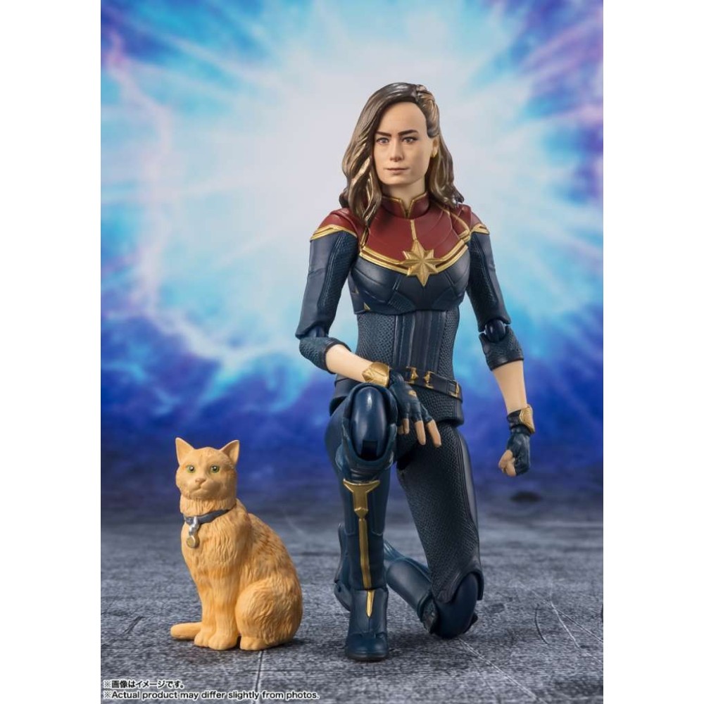 BANDAI THE MARVELS CAPTAIN MARVEL S.H. FIGUARTS ACTION FIGURE