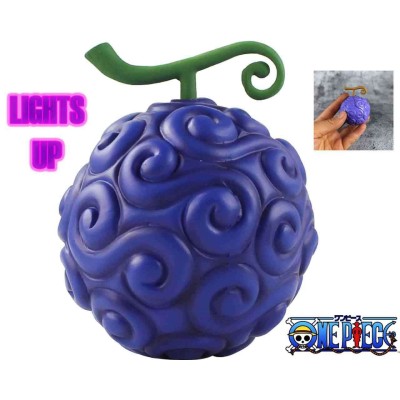 ONE PIECE DEVIL FRUIT LIGHT UP FIGURINE LAMPADA PORTABILE TEKNOFUN