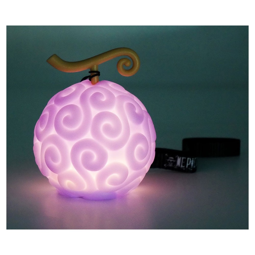 ONE PIECE DEVIL FRUIT LIGHT UP FIGURINE LAMPADA PORTABILE TEKNOFUN