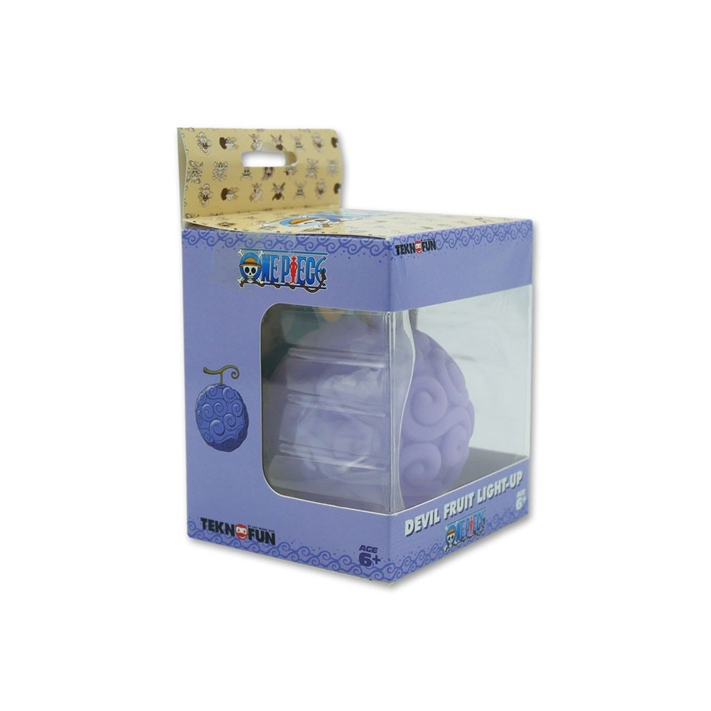 ONE PIECE DEVIL FRUIT LIGHT UP FIGURINE LAMPADA PORTABILE TEKNOFUN
