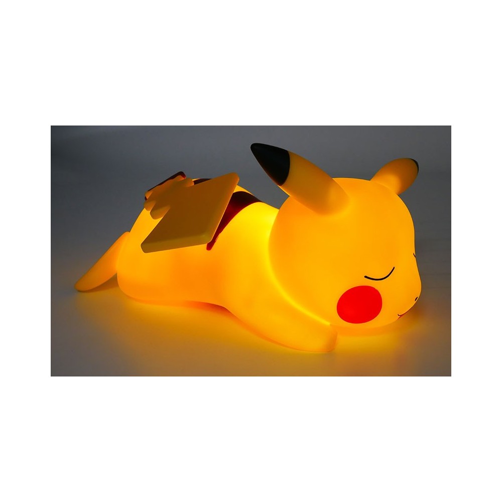 POKEMON SLEEPING PIKACHU LIGHT UP FIGURE LAMPADA 25CM TEKNOFUN