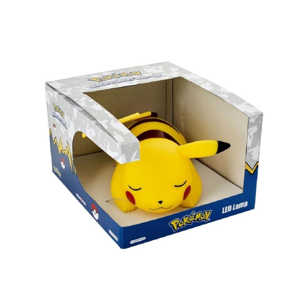POKEMON SLEEPING PIKACHU LIGHT UP FIGURE LAMPADA 25CM TEKNOFUN