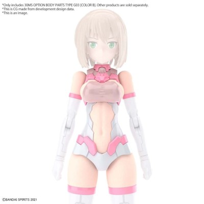 30MS OPTION BODY PARTS TYPE G03 COLOR B PER MODEL KIT BANDAI