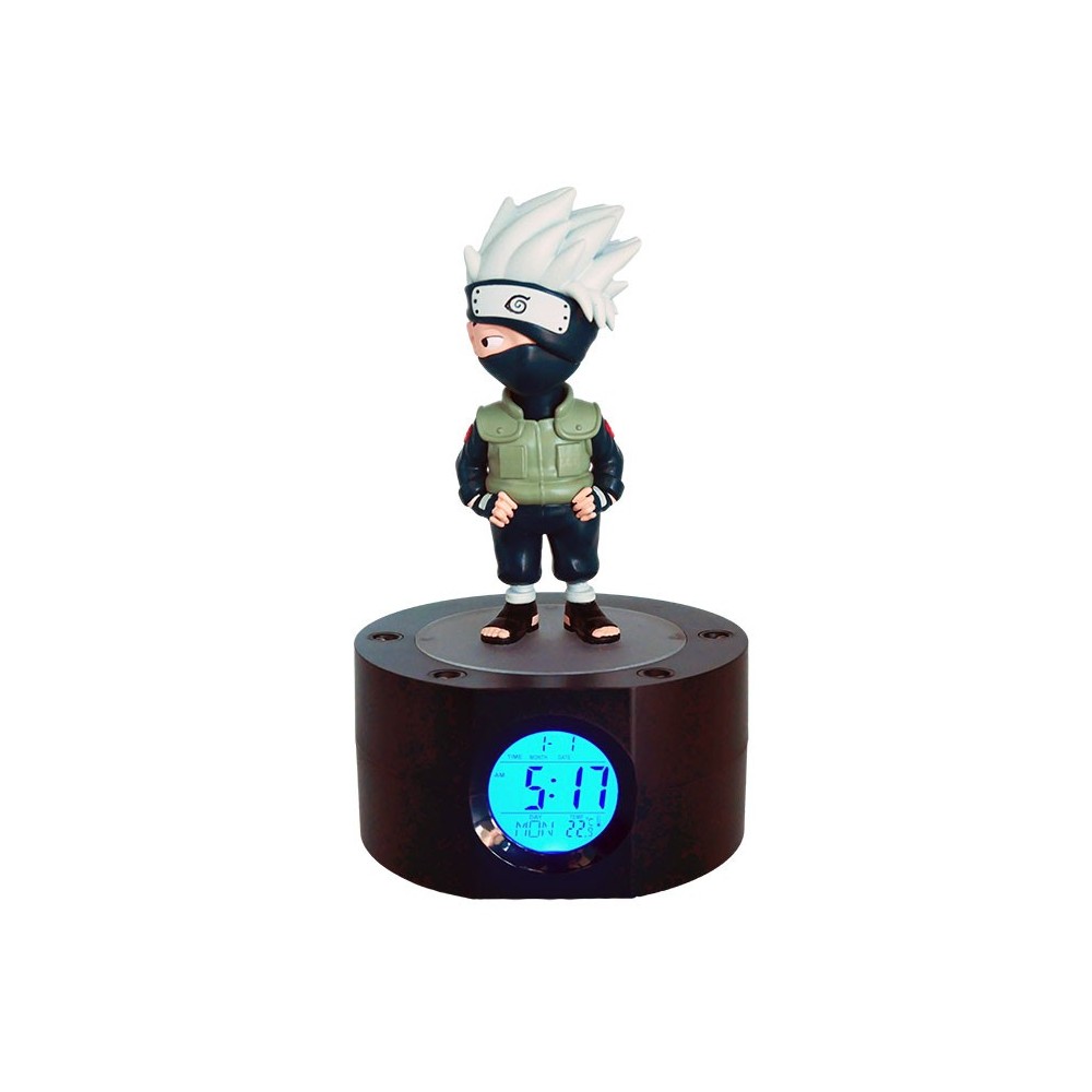 TEKNOFUN NARUTO SHIPPUDEN KAKASHI LIGHT UP ALARM CLOCK