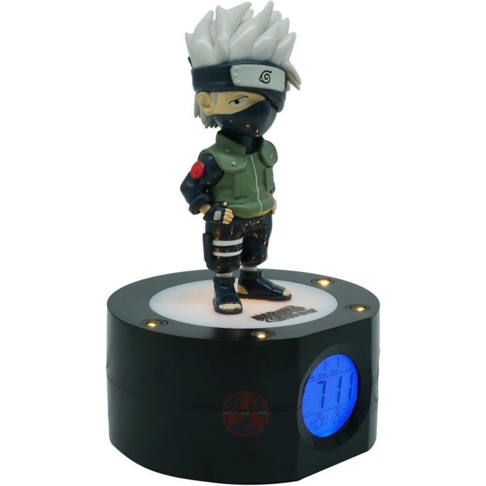 TEKNOFUN NARUTO SHIPPUDEN KAKASHI LIGHT UP ALARM CLOCK