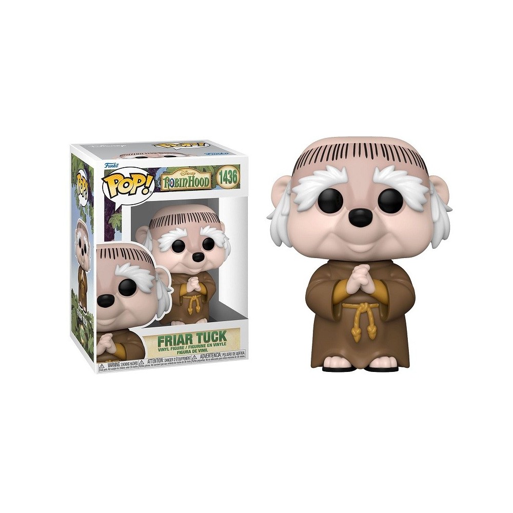 FUNKO FUNKO POP! DISNEY ROBIN HOOD FRIAR TUCK BOBBLE HEAD FIGURE