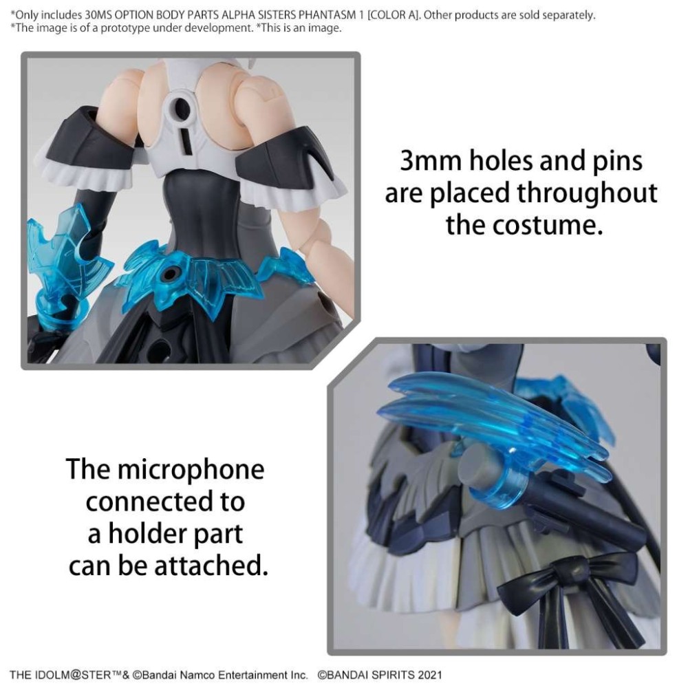 30MS OPTION BODY PARTS ALPHA SISTERS PHANTASM 1 PER MODEL KIT BANDAI