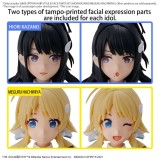 30MS OPTION HAIR STYLE AND FACE PARTS SET PER MODEL KIT BANDAI