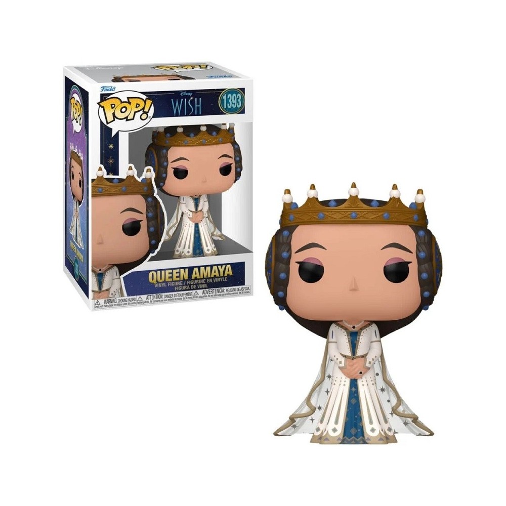 FUNKO FUNKO POP! DISNEY WISH QUEEN AMAYA BOBBLE HEAD FIGURE
