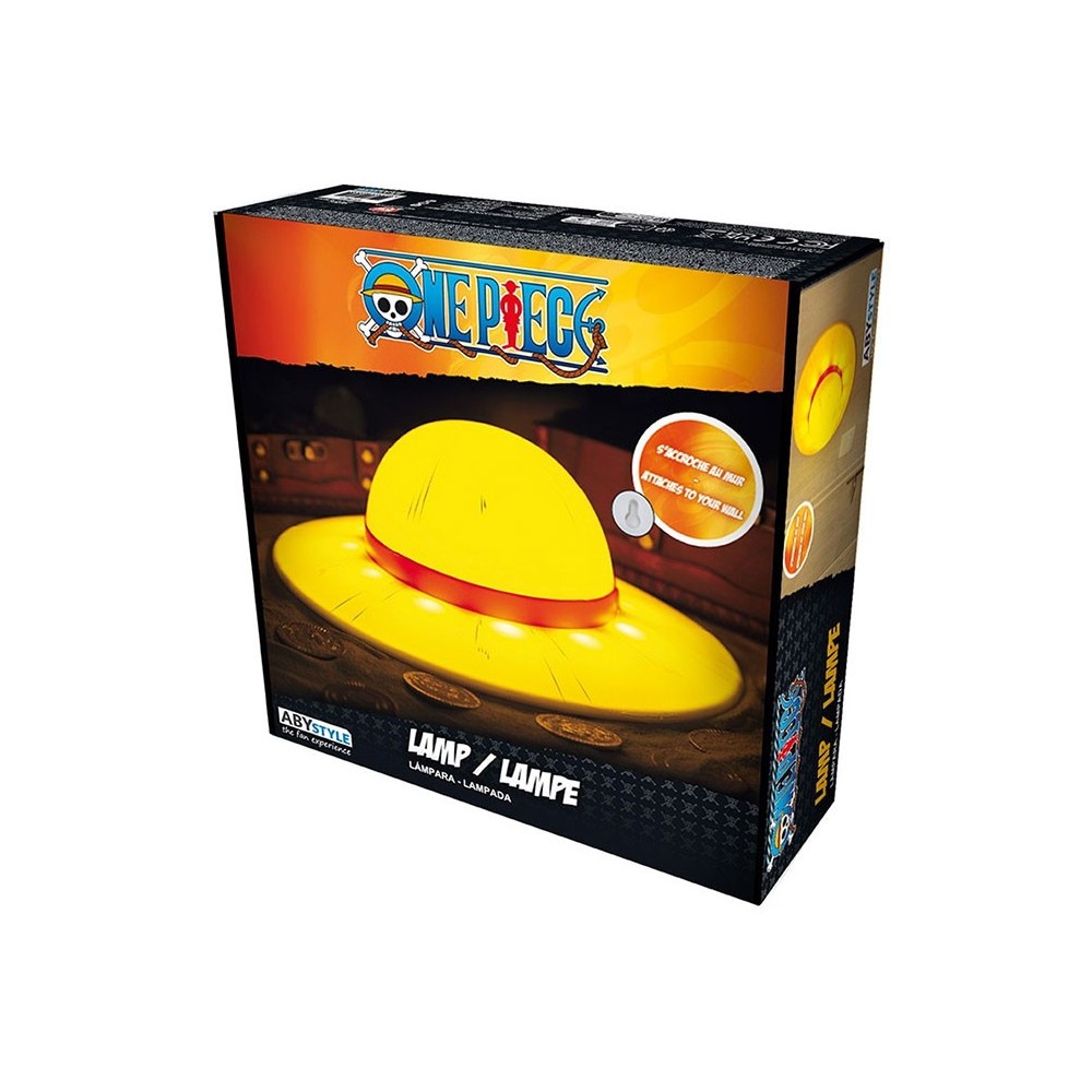 ONE PIECE CAPPELLO DI PAGLIA LUFFY LAMPADA ABYSTYLE