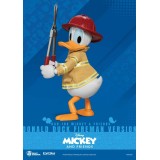 DISNEY MICKEY AND FRIENDS DONALD DUCK FIREMAN DAH-104 ACTION FIGURE BEAST KINGDOM