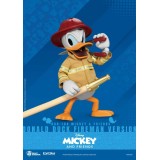 DISNEY MICKEY AND FRIENDS DONALD DUCK FIREMAN DAH-104 ACTION FIGURE BEAST KINGDOM