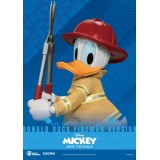 DISNEY MICKEY AND FRIENDS DONALD DUCK FIREMAN DAH-104 ACTION FIGURE BEAST KINGDOM