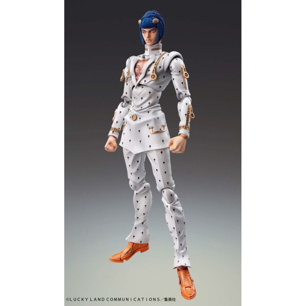 JOJO BIZARRE ADVENTURE CHOZOKADO BRUNO BUCCIARATI ACTION FIGURE MEDICOS ENTERTAINMENT