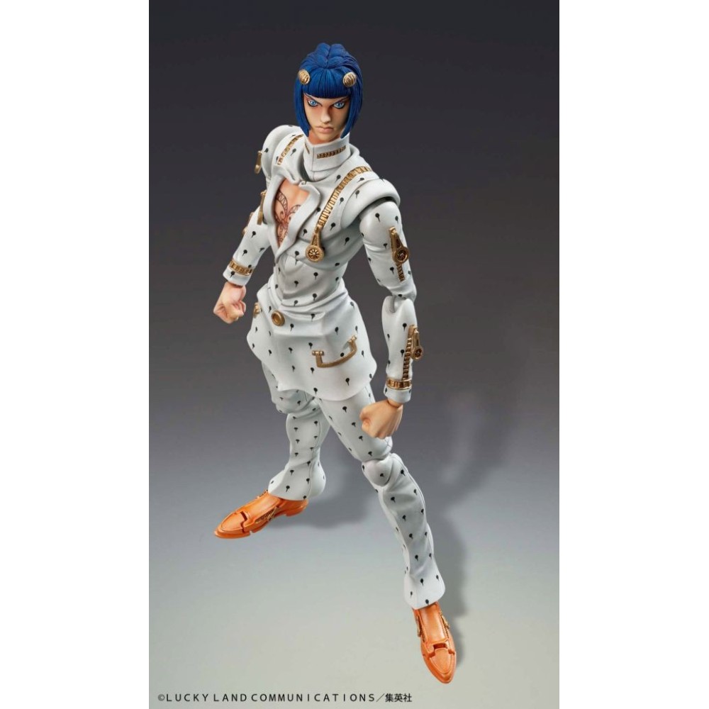 JOJO BIZARRE ADVENTURE CHOZOKADO BRUNO BUCCIARATI ACTION FIGURE MEDICOS ENTERTAINMENT