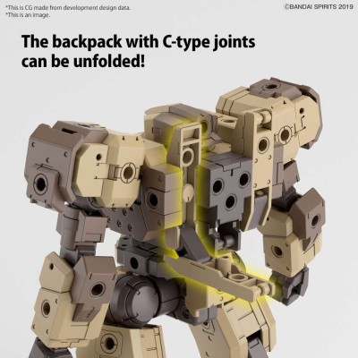 30MM EEXM-9 BASKYROTTO BROWN 1/144 MODEL KIT FIGURE BANDAI