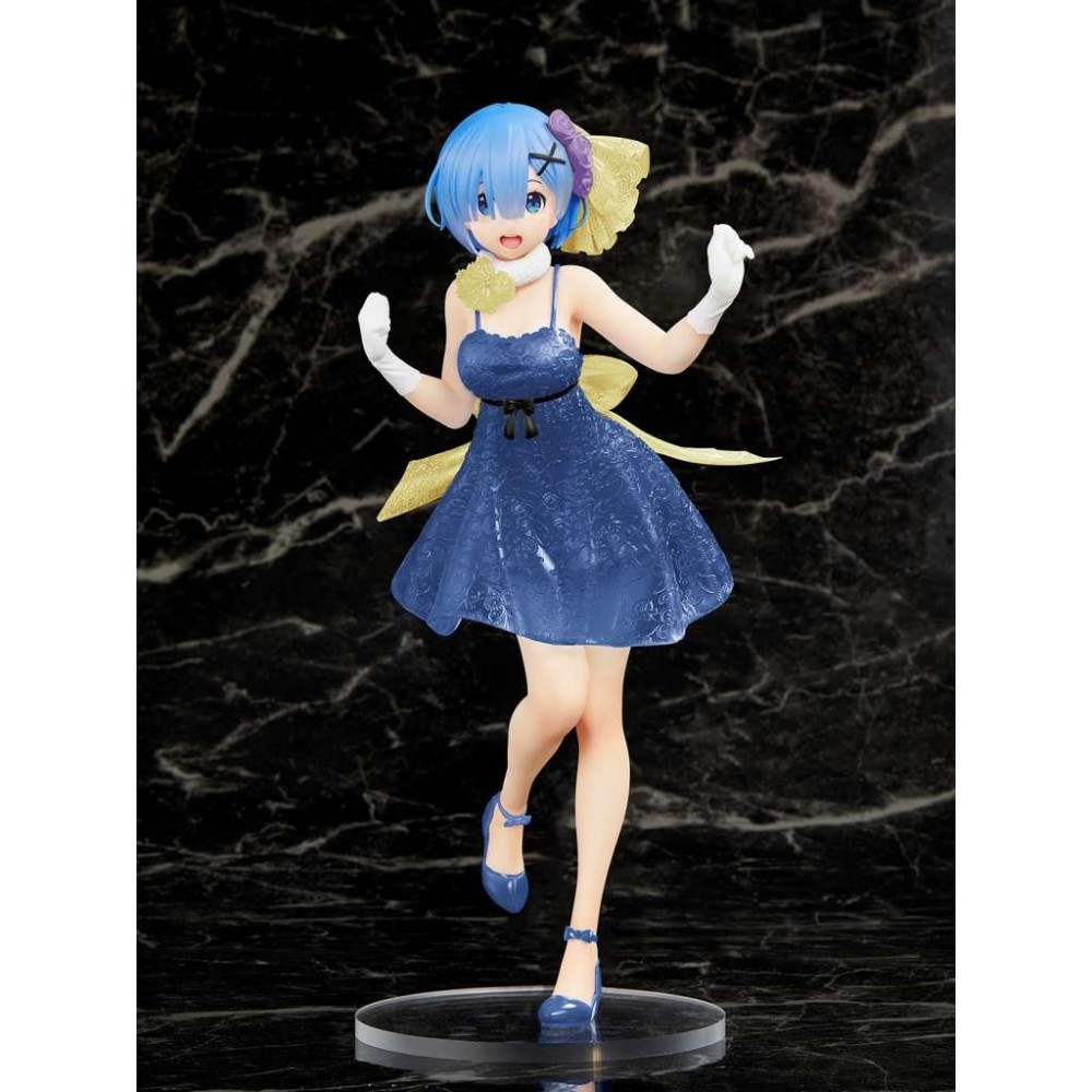 RE:ZERO REM CLEAR DRESS VERSION STATUA FIGURE TAITO