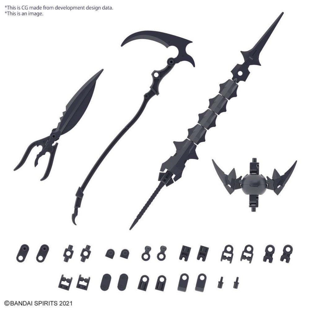 30MS OPTION PARTS SET 10 REAPER ARMOR MODEL KIT BANDAI