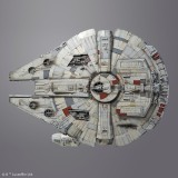 BANDAI STAR WARS MILLENNIUM FALCON PERFECT GRADE 1/72 MODEL KIT 47CM FIGURE