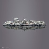 BANDAI STAR WARS MILLENNIUM FALCON PERFECT GRADE 1/72 MODEL KIT 47CM FIGURE