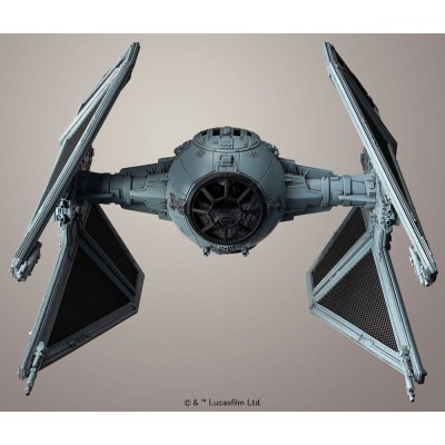 STAR WARS TIE INTERCEPTOR 1/72 MODEL KIT FIGURE BANDAI