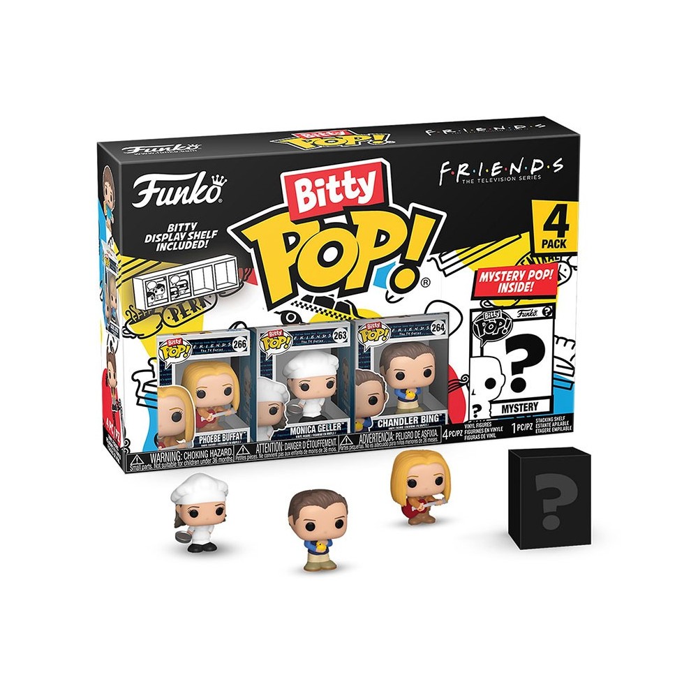 FUNKO BITTY POP! FRIENDS 4 PACK PHOEBE VINYL MINI FIGURE FUNKO