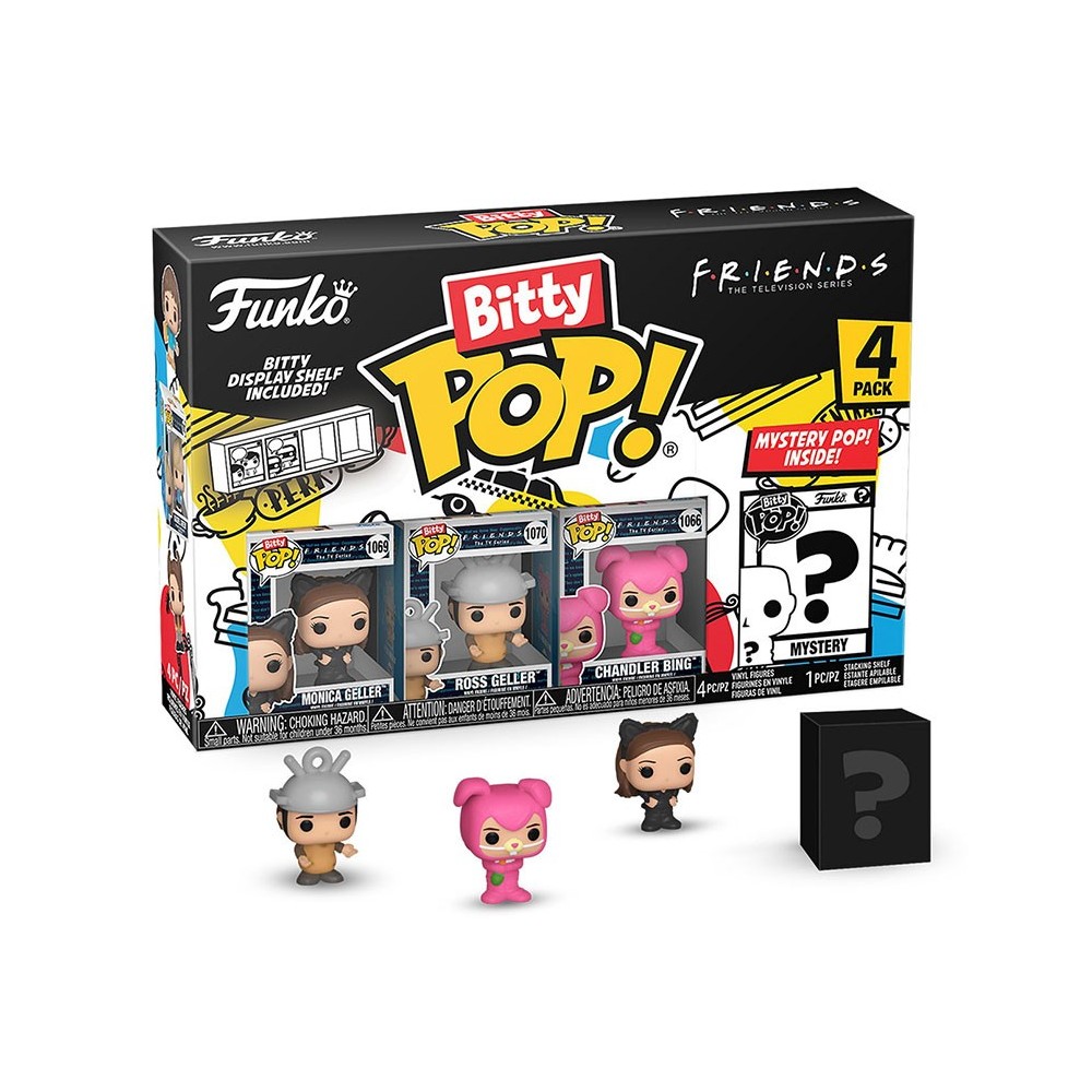 FUNKO BITTY POP! FRIENDS 4 PACK MONICA CATWOMAN VINYL MINI FIGURE FUNKO