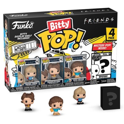 FUNKO BITTY POP! FRIENDS 4 PACK RACHEL 80'S VINYL MINI FIGURE FUNKO