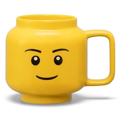 LEGO BOY HEAD LARGE MUG TAZZA 530ML ROOM COPENHAGEN