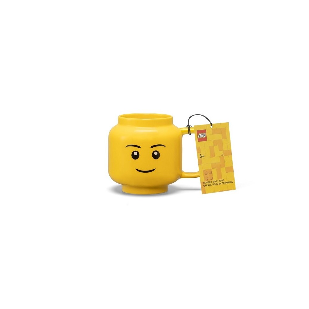 ROOM COPENHAGEN LEGO BOY HEAD LARGE MUG 530ML