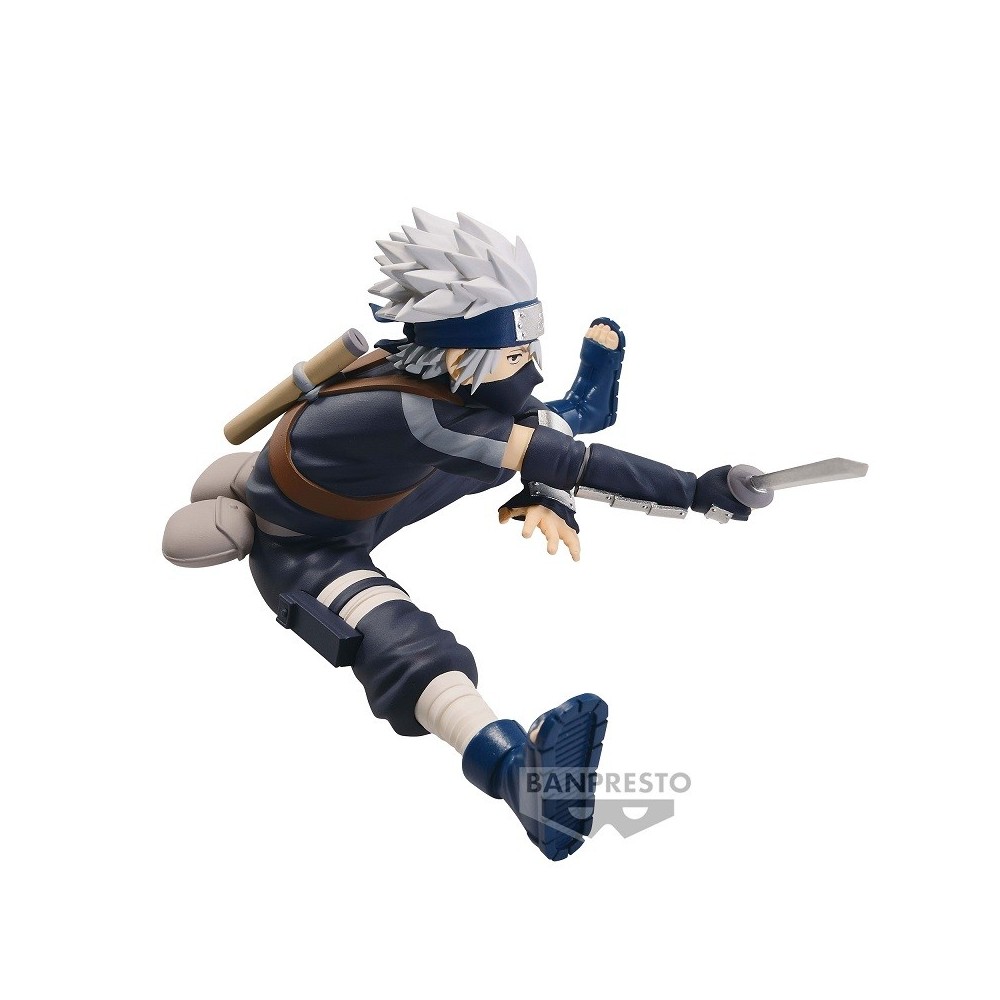 BANPRESTO NARUTO SHIPPUDEN VIBRATION STARS HATAKE KAKASHI III STATUE FIGURE