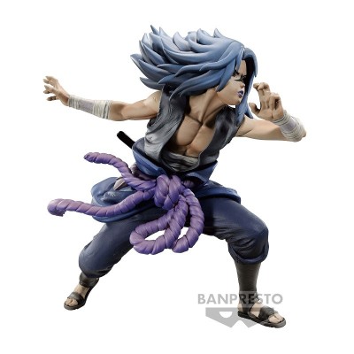 BANPRESTO NARUTO SHIPPUDEN COLOSSEUM - UCHIHA SASUKE STATUE FIGURE