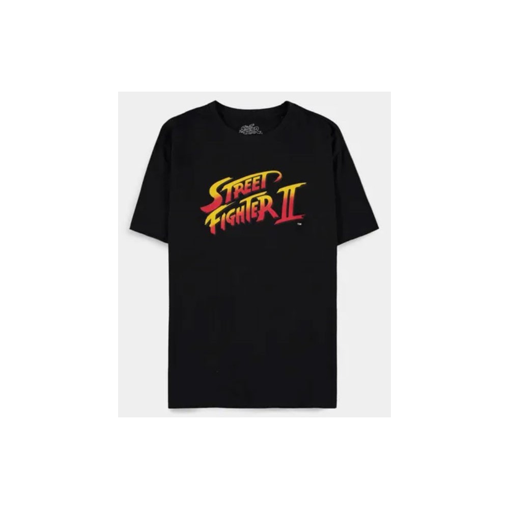 DIFUZED STREET FIGHTER II LOGO T-SHIRT SIZE M