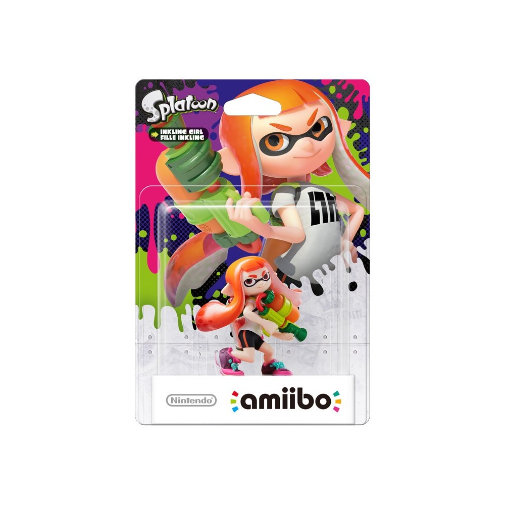 SPLATOON AMIIBO INKLING GIRL NINTENDO