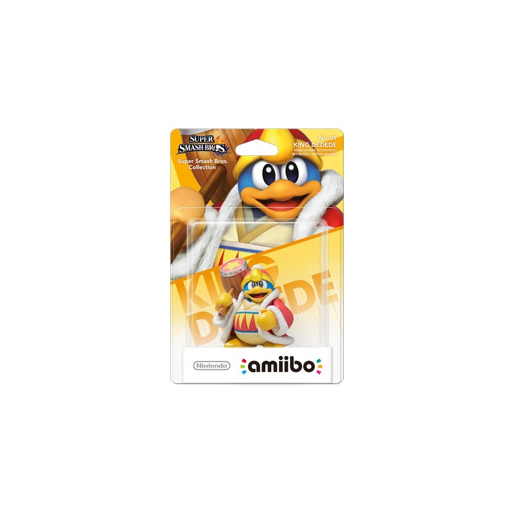 SUPER SMASH BROS COLLECTION AMIIBO N.28 KING DEDEDE NINTENDO