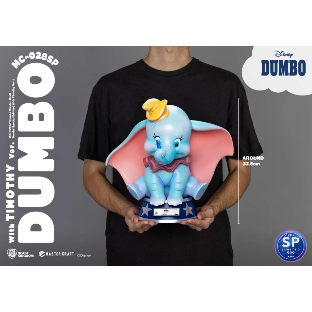 DUMBO AND TIMOTHY SPECIAL EDITION MASTER CRAFT STATUA FIGURE BEAST KINGDOM