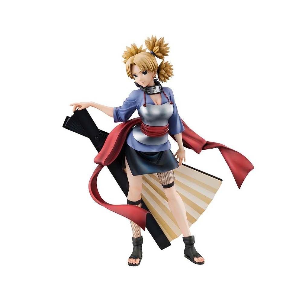 MEGAHOUSE NARUTO GALS SERIES - TEMARI STATUE 21 CM FIGURE