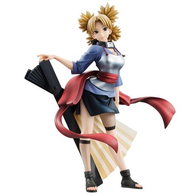 MEGAHOUSE NARUTO GALS SERIES - TEMARI STATUE 21 CM FIGURE