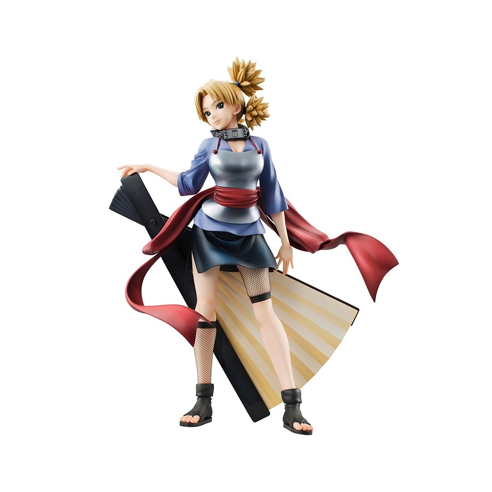 MEGAHOUSE NARUTO GALS SERIES - TEMARI STATUE 21 CM FIGURE